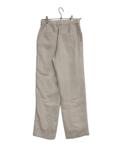 自由区（ジユウク）自由区 (ジユウク) ダブルクロス テーパードパンツ ベージュ サイズ:38の古着・服飾アイテム