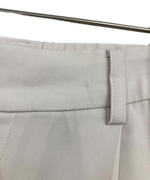 自由区（ジユウク）自由区 (ジユウク) ダブルクロス テーパードパンツ ベージュ サイズ:38の古着・服飾アイテム