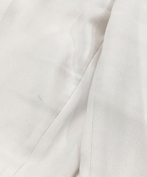 自由区（ジユウク）自由区 (ジユウク) ダブルクロス テーパードパンツ ベージュ サイズ:38の古着・服飾アイテム