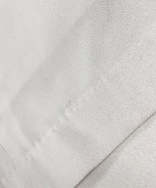 自由区（ジユウク）自由区 (ジユウク) ダブルクロス テーパードパンツ ベージュ サイズ:38の古着・服飾アイテム