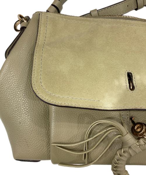 SEE BY CHLOE（シーバイクロエ）SEE BY CHLOE (シーバイクロエ) joan 2WAYバッグ ベージュの古着・服飾アイテム