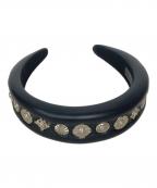 TOGA ARCHIVESトーガアーカイブス）の古着「Leather headband 1」｜ブラック