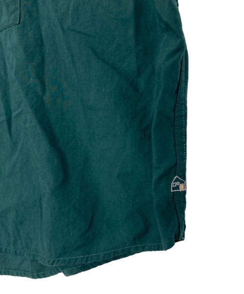 HUIS（ハウス）HUIS (ハウス) オーガニックコットンブラウス グリーン サイズ:Fの古着・服飾アイテム