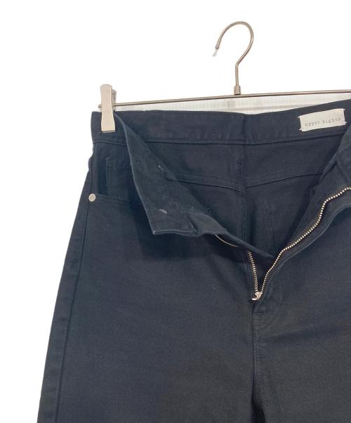 upper hights（アッパーハイツ）upper hights (アッパーハイツ) ハイライズ STELLA デニム ブラック サイズ:25の古着・服飾アイテム