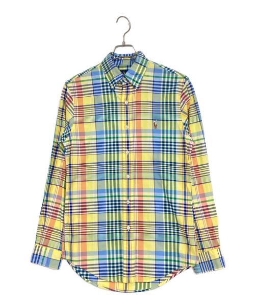 RALPH LAUREN（ラルフローレン）RALPH LAUREN (ラルフローレン) チェックBDシャツ イエロー×ブルー サイズ:Sの古着・服飾アイテム