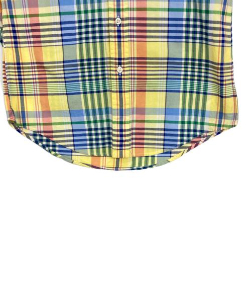 RALPH LAUREN（ラルフローレン）RALPH LAUREN (ラルフローレン) チェックBDシャツ イエロー×ブルー サイズ:Sの古着・服飾アイテム