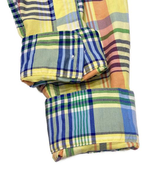 RALPH LAUREN（ラルフローレン）RALPH LAUREN (ラルフローレン) チェックBDシャツ イエロー×ブルー サイズ:Sの古着・服飾アイテム