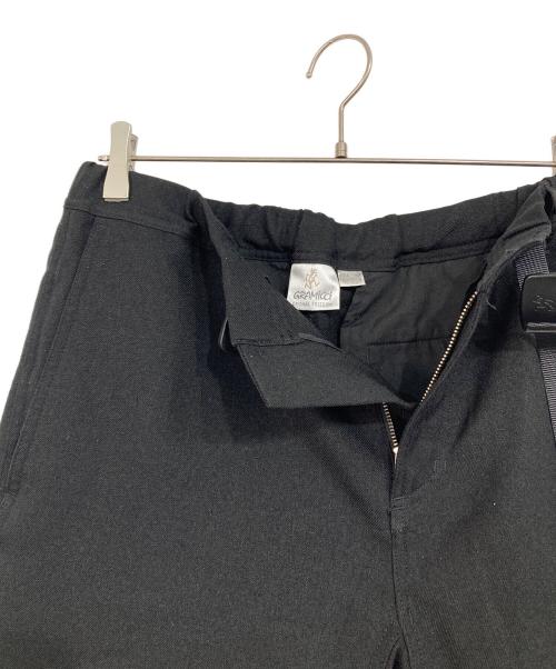 GRAMICCI（グラミチ）GRAMICCI (グラミチ) 別注 LANATECウールライクトラウザーパンツ ブラック サイズ:Ｍの古着・服飾アイテム