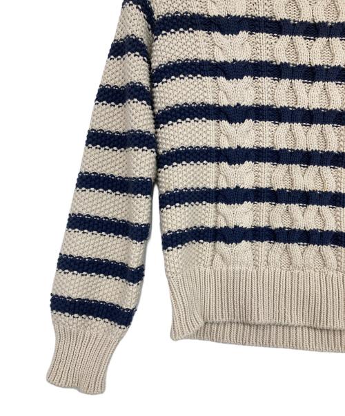 WEEKEND Max Mara（ウィークエンド マックスマーラ）WEEKEND Max Mara (ウィークエンド マックスマーラ) ケーブルニット ベージュ サイズ:XSの古着・服飾アイテム