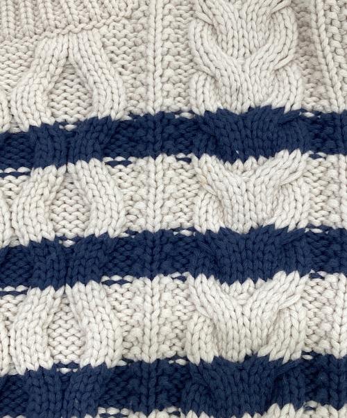 WEEKEND Max Mara（ウィークエンド マックスマーラ）WEEKEND Max Mara (ウィークエンド マックスマーラ) ケーブルニット ベージュ サイズ:XSの古着・服飾アイテム
