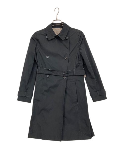 Max Mara Studio（マックスマーラ ストゥディオ）Max Mara Studio (マックスマーラ ストゥディオ) コート ブラック サイズ:36の古着・服飾アイテム
