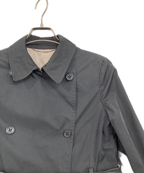 Max Mara Studio（マックスマーラ ストゥディオ）Max Mara Studio (マックスマーラ ストゥディオ) コート ブラック サイズ:36の古着・服飾アイテム