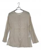 SHENERYシーナリー）の古着「コットンシアー楊柳2WAYトップス」｜ベージュ