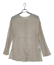 SHENERY（シーナリー）の古着「コットンシアー楊柳2WAYトップス」｜ベージュ