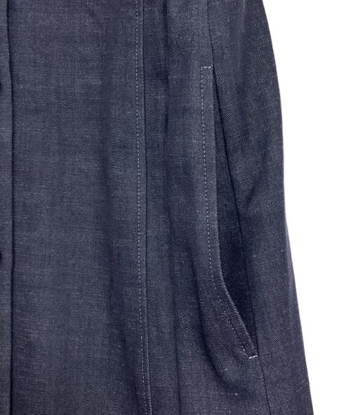 23区（ニジュウサンク）23区 (ニジュウサンク) リヨセルデニム ワンピース インディゴ サイズ:40の古着・服飾アイテム