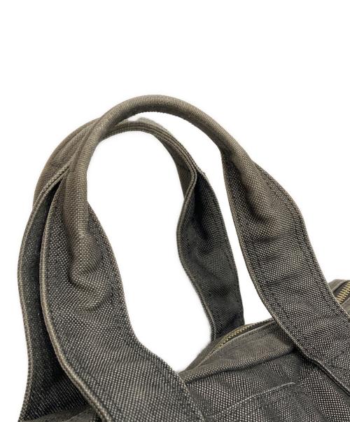 PORTER（ポーター）PORTER (ポーター) キャンバスハンドバッグ グレーの古着・服飾アイテム