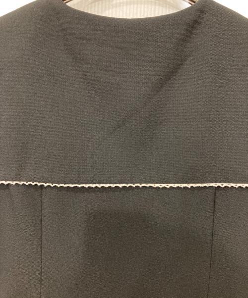 CELFORD（セルフォード）CELFORD (セルフォード) セーラーカラープリーツワンピース ブラック サイズ:38の古着・服飾アイテム