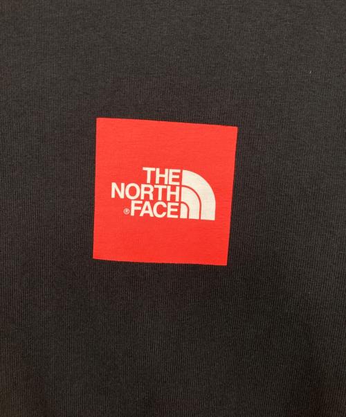 THE NORTH FACE（ザ ノース フェイス）THE NORTH FACE (ザ ノース フェイス) L/S SQUARE LOGO SLEEVE TEE ブラック サイズ:Mの古着・服飾アイテム