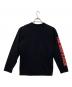 THE NORTH FACE (ザ ノース フェイス) L/S SQUARE LOGO SLEEVE TEE ブラック サイズ:M：4000円