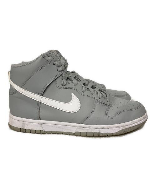 NIKE（ナイキ）NIKE (ナイキ) Dunk Hi Retro グレー サイズ:US8.5の古着・服飾アイテム