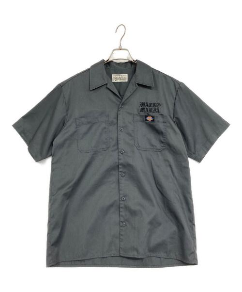 WACKO MARIA（ワコマリア）WACKO MARIA (ワコマリア) Dickies (ディッキーズ) WORK SHIRTS グレー サイズ:Sの古着・服飾アイテム