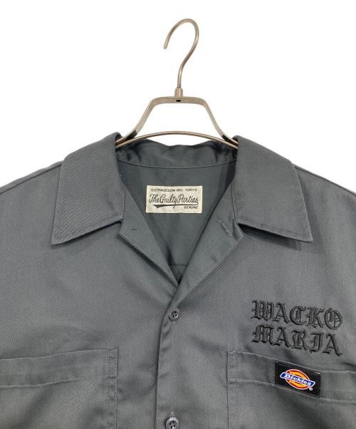 WACKO MARIA（ワコマリア）WACKO MARIA (ワコマリア) Dickies (ディッキーズ) WORK SHIRTS グレー サイズ:Sの古着・服飾アイテム
