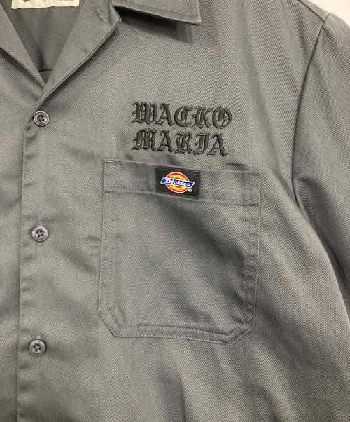 WACKO MARIA（ワコマリア）WACKO MARIA (ワコマリア) Dickies (ディッキーズ) WORK SHIRTS グレー サイズ:Sの古着・服飾アイテム