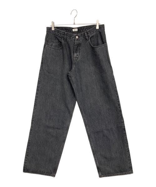 CIOTA（シオタ）CIOTA (シオタ) ブラック スビンコットン 13,5oz バギーデニム グレー サイズ:31の古着・服飾アイテム