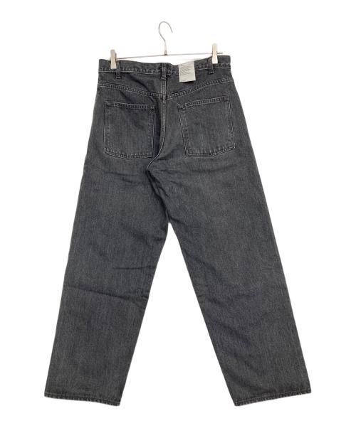 CIOTA（シオタ）CIOTA (シオタ) ブラック スビンコットン 13,5oz バギーデニム グレー サイズ:31の古着・服飾アイテム