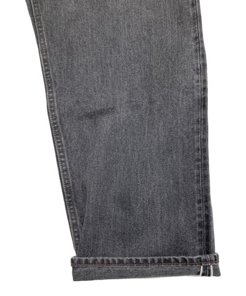 CIOTA（シオタ）CIOTA (シオタ) ブラック スビンコットン 13,5oz バギーデニム グレー サイズ:31の古着・服飾アイテム
