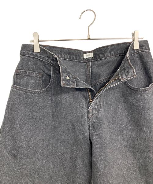 CIOTA（シオタ）CIOTA (シオタ) ブラック スビンコットン 13,5oz バギーデニム グレー サイズ:31の古着・服飾アイテム