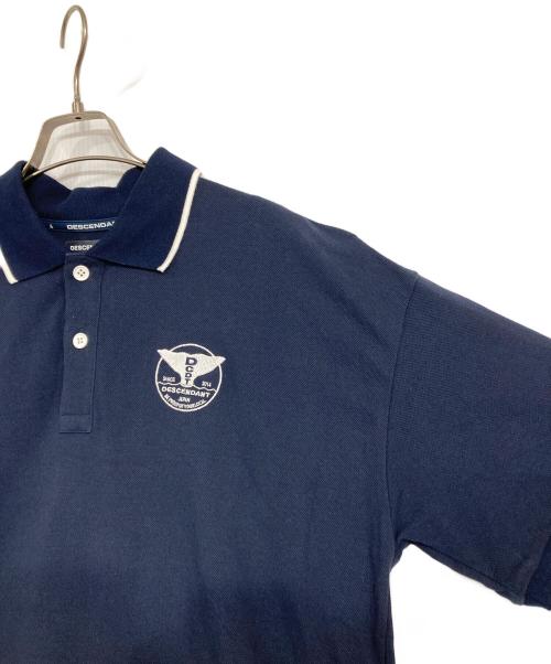 DESCENDANT（ディセンダント）DESCENDANT (ディセンダント) ポロシャツ ネイビー サイズ:2の古着・服飾アイテム