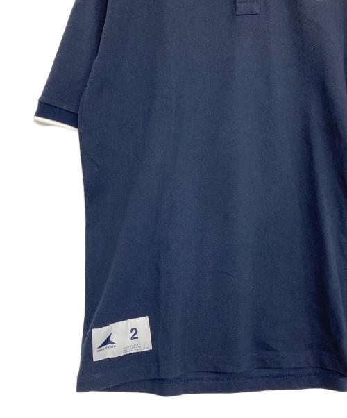 DESCENDANT（ディセンダント）DESCENDANT (ディセンダント) ポロシャツ ネイビー サイズ:2の古着・服飾アイテム