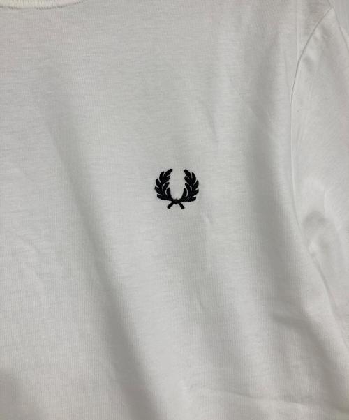 FRED PERRY（フレッドペリー）FRED PERRY (フレッドペリー) Twin Tipped T-Shirt ホワイト サイズ:Mの古着・服飾アイテム