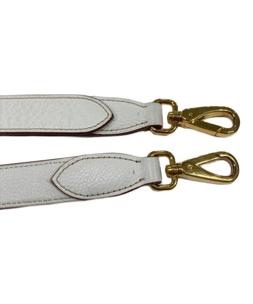 PRADA（プラダ）PRADA (プラダ) 2WAYバッグ ホワイトの古着・服飾アイテム