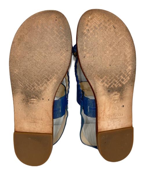 COLE HAAN（コールハーン）COLE HAAN (コールハーン) ストラップサンダル ブルー サイズ:7Bの古着・服飾アイテム