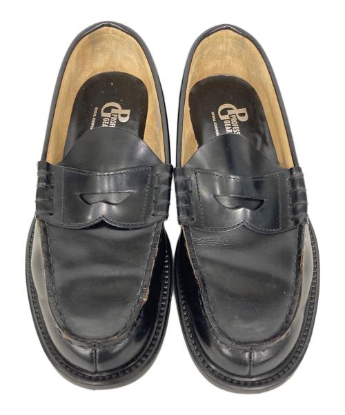 REGAL（リーガル）REGAL (リーガル) コインローファー ブラック サイズ:24 1/2の古着・服飾アイテム