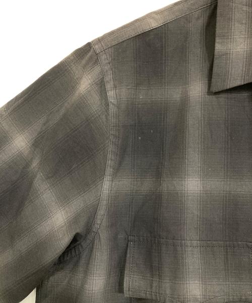 GANGSTERVILLE（ギャングスタービル）GANGSTERVILLE (ギャングスタービル) チェックシャツ グレー サイズ:XLの古着・服飾アイテム