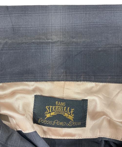 GANGSTERVILLE（ギャングスタービル）GANGSTERVILLE (ギャングスタービル) チェックシャツ グレー サイズ:XLの古着・服飾アイテム