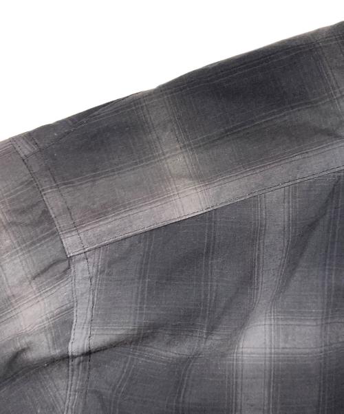 GANGSTERVILLE（ギャングスタービル）GANGSTERVILLE (ギャングスタービル) チェックシャツ グレー サイズ:XLの古着・服飾アイテム