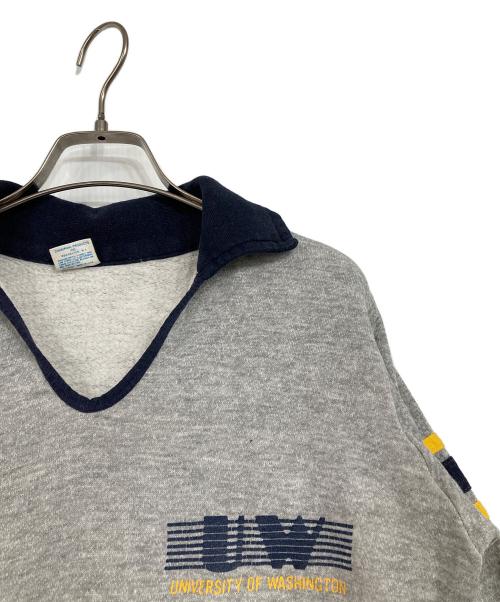 Champion（チャンピオン）Champion (チャンピオン) 【古着】70-80s襟付スウェット グレー サイズ:Sの古着・服飾アイテム