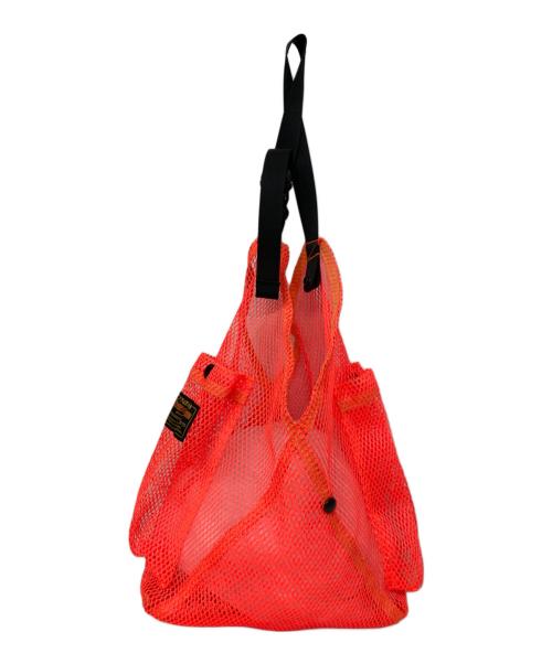 HALF TRACK PRODUCTS（ハーフトラックプロダクツ）HALF TRACK PRODUCTS (ハーフトラックプロダクツ) +u small mesh オレンジの古着・服飾アイテム