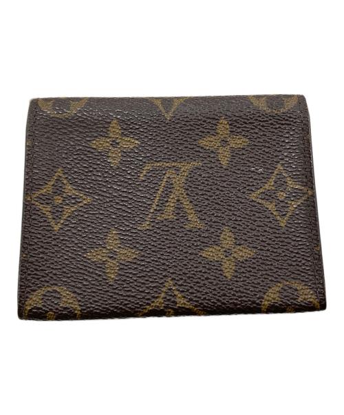 LOUIS VUITTON（ルイ ヴィトン）LOUIS VUITTON (ルイ ヴィトン) アンヴェロップ・カルト・ドゥ・ヴィジット ブラウンの古着・服飾アイテム