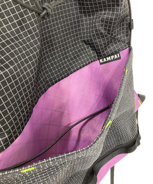 KAMPAI GEARWORKS（カンパイギアワークス）KAMPAI GEARWORKS (カンパイギアワークス) リュック パープル×ブラックの古着・服飾アイテム