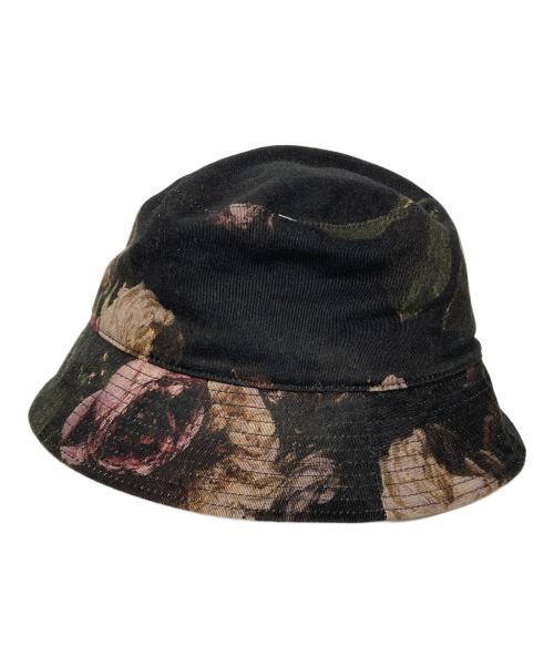 LAD MUSICIAN（ラッドミュージシャン）LAD MUSICIAN (ラッドミュージシャン) 花柄バケットハット ブラック サイズ:表記無しの古着・服飾アイテム