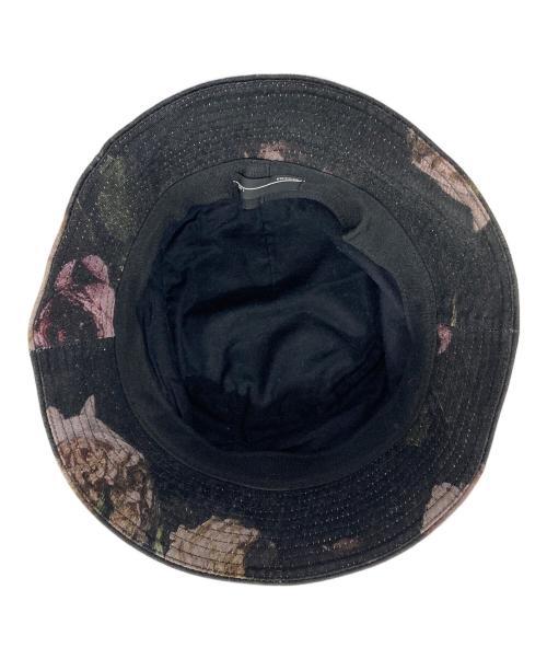 LAD MUSICIAN（ラッドミュージシャン）LAD MUSICIAN (ラッドミュージシャン) 花柄バケットハット ブラック サイズ:表記無しの古着・服飾アイテム