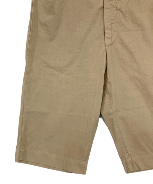 MIU MIU（ミュウミュウ）MIU MIU (ミュウミュウ) ハーフパンツ ベージュ サイズ:Sの古着・服飾アイテム