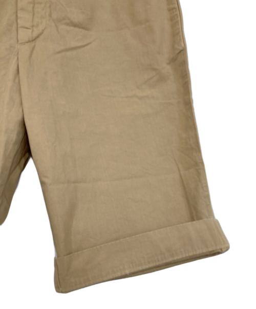 MIU MIU（ミュウミュウ）MIU MIU (ミュウミュウ) ハーフパンツ ベージュ サイズ:Sの古着・服飾アイテム