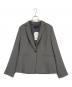 INDIVI（インディヴィ）の古着「テーラードカラージャケット」｜グレー