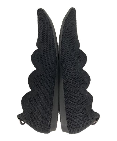 offen（オッフェン）offen (オッフェン) ニットパンプス ブラック サイズ:40の古着・服飾アイテム
